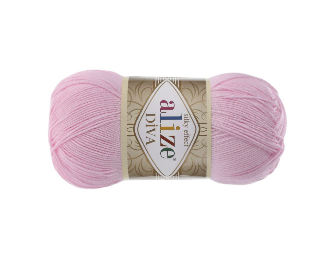 Alize Diva 291 Rožinė