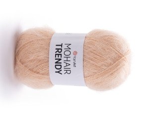 YarnArt Mohair Trendy 145 Persikinė