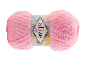 Alize Softy Mega 100gr | 70m 185 Rožinė