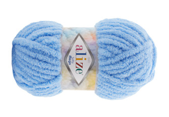 Alize Softy Mega 100gr | 70m 40 Šviesiai mėlyna