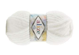 Alize Softy Mega 100gr | 70m 450 Balta