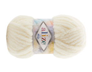 Alize Softy Mega 100gr | 70m 62 Ekru