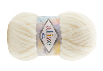Alize Softy Mega 100gr | 70m 62 Ekru