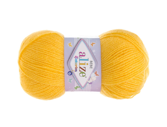 Alize Sekerim Bebe 100g | 320m - 566 Yellow