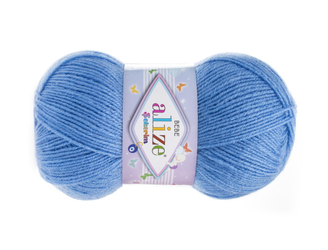 Alize Sekerim Bebe 100g | 320m - 289 Light blue