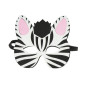 Karnavalinė kaukė Zebras