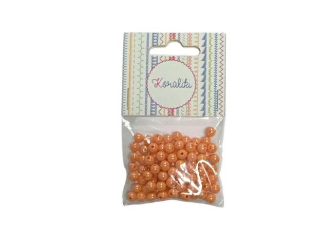 Beads 6mm 10g | 6 colours pristatymas per 1-4 d.d.