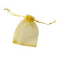 Organza bags 12x9cm Gold
