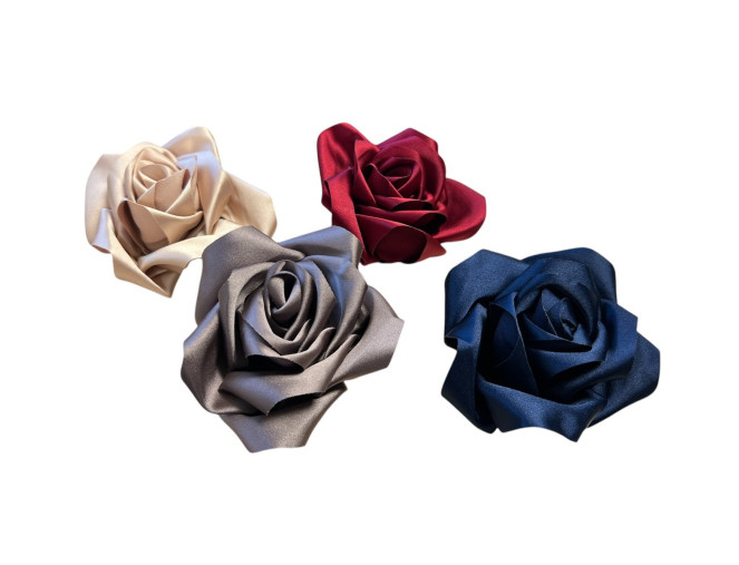 Atlasinė segė Gėlė | 4 spalvos