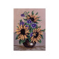 Embroidery painting with thread 40x50cm Sunflowers