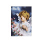Embroidery painting with thread 40x50cm Angel