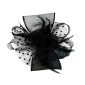 Bow Flower Black pigiau