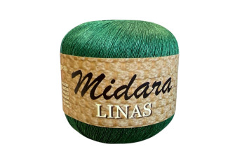 Linen yarn 100gr Dark green | 470