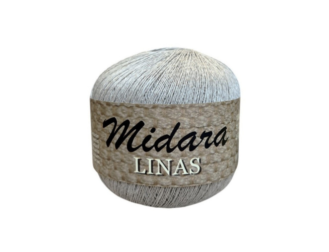 Linen yarn 100gr Grey | 300 425m