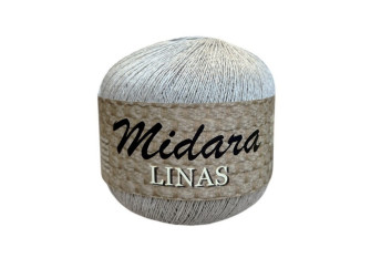 Linen yarn 100gr Grey | 300 425m