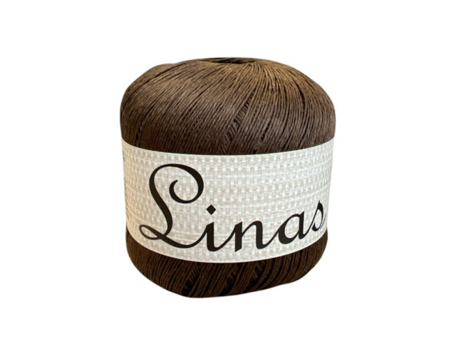 Linen yarn 100gr Brown | 999