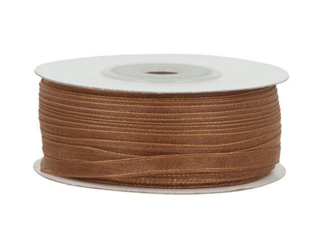 Organzos juostelė 3mm 91m | 24 spalvos
