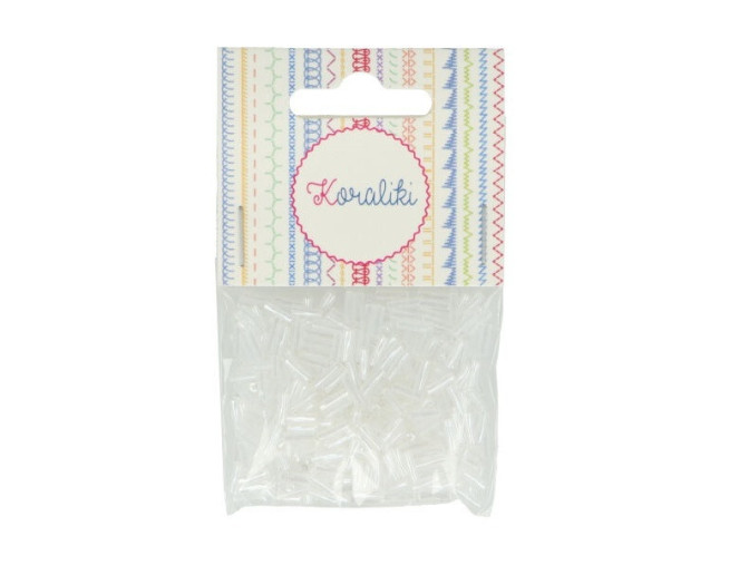 Plastic beads Straws 20g | 11 colours pristatymas per 1-4 d.d.