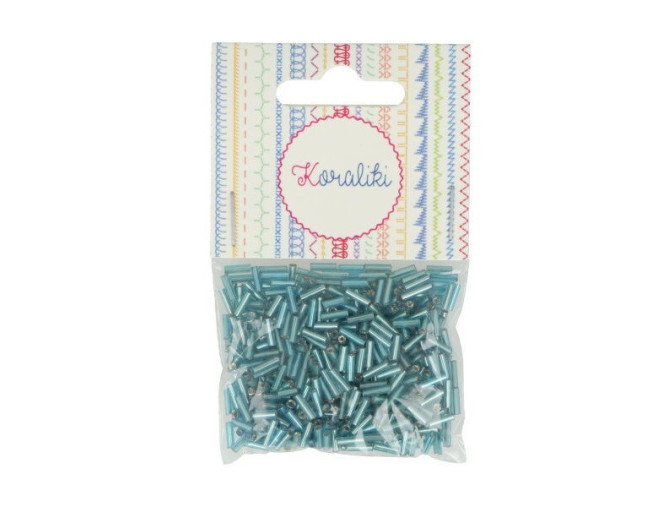 Plastic beads Straws 20g | 11 colours