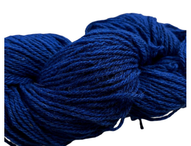 Wool yarn 100gr Blue pigiau
