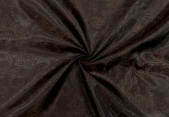 Lining Turkish cucumber patterns Dark brown