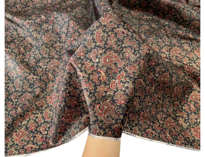 Lining Turkish cucumber patterns Khaki pigiau