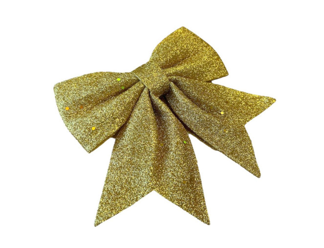 Glitter ribbon Gold pigiau
