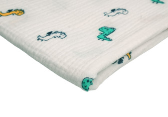 Muslin Dragons in white