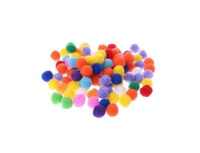 POM POM rutuliukai 15mm | 100vnt.