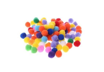 POM POM rutuliukai 15mm | 100vnt.