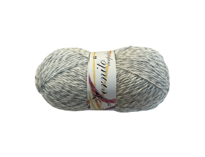 Vernit yarn Light grey melange