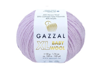 Gazzal XL Baby Wool 823 Alyvinė