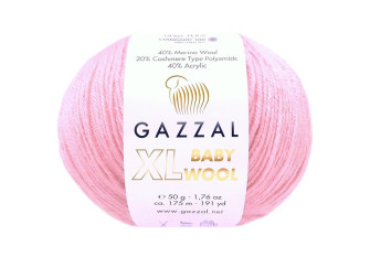 Gazzal XL Baby Wool 828 Rožinė