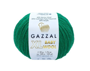 Gazzal XL Baby Wool 814 Žalia Gazzal XL Baby Wool 814 Žalia