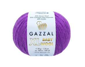 Gazzal XL Baby Wool 815 Violetinė Gazzal XL Baby Wool 815 Violetinė