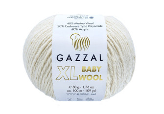 Gazzal XL Baby Wool 829 Ekru