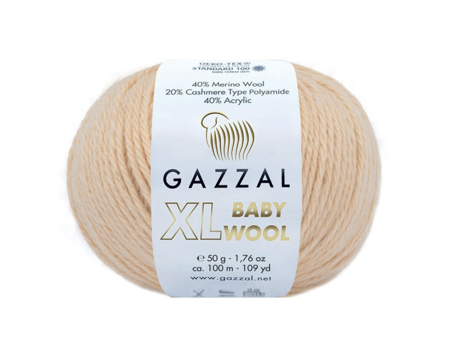 Gazzal XL Baby Wool 839 Beige