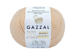 Gazzal XL Baby Wool 839 Smėlio