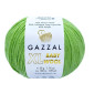 Gazzal XL Baby Wool 838 Sodri žalia