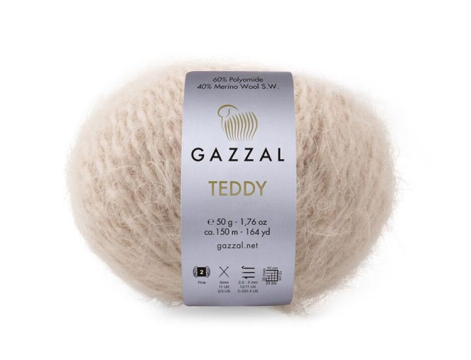 Gazzal Teddy 6534 Šviesi smėlio