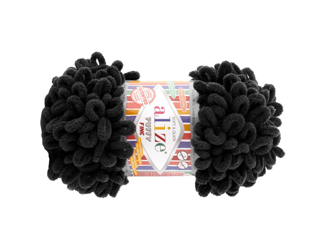 Alize puffy fine 60 Black