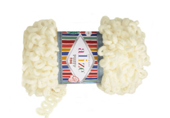 Alize puffy fine 62 Ekru