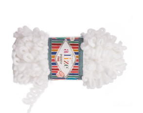 Alize puffy fine 55 Balta Alize puffy fine 55 Balta