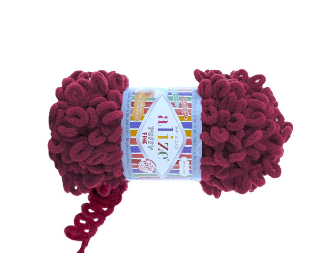 Alize puffy fine 107 Bordo