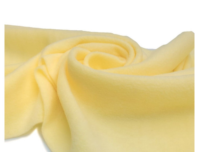 Fleece Light yellow pigiau
