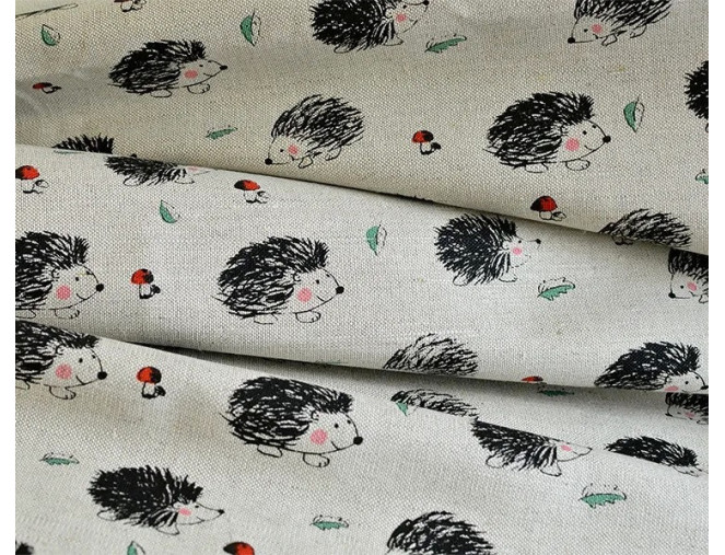 Lininis audinys Ežiukai pigiau