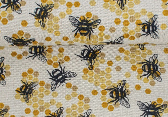 Linen Bees and beetles