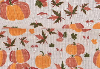 Linen fabric Pumpkins
