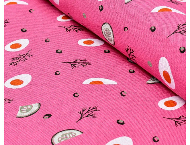 Linen fabric Cold cuts pigiau