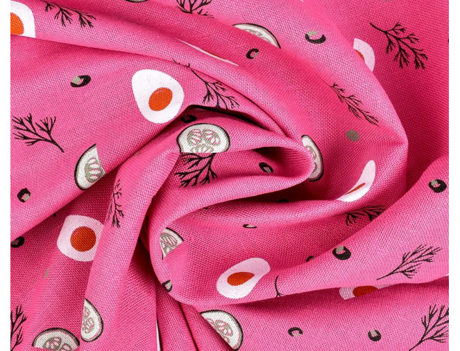 Linen fabric Cold cuts internetu